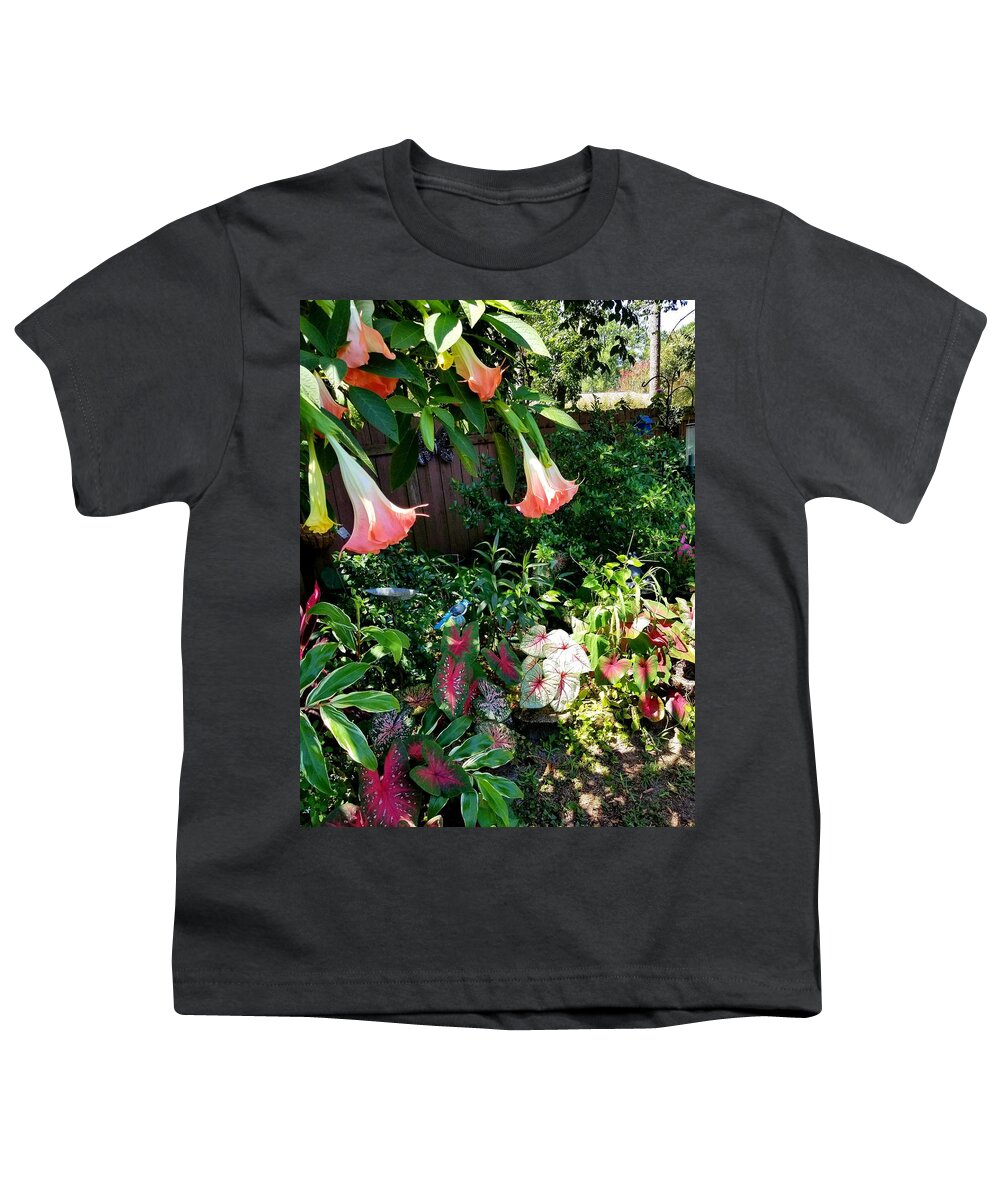 Garden Youth T-Shirt featuring the photograph Garden III by Joe Roache