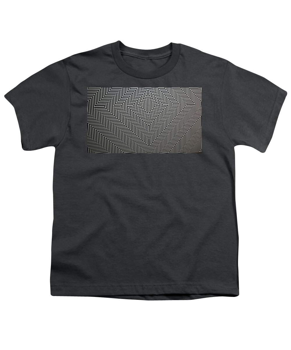 Backgrounds Youth T-Shirt featuring the photograph Geometric Pattern by Martin Smith