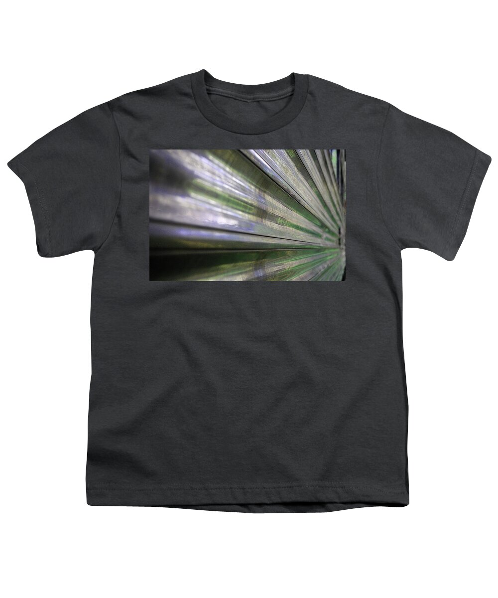 Green Youth T-Shirt featuring the photograph Green Railcar by Glory Ann Penington