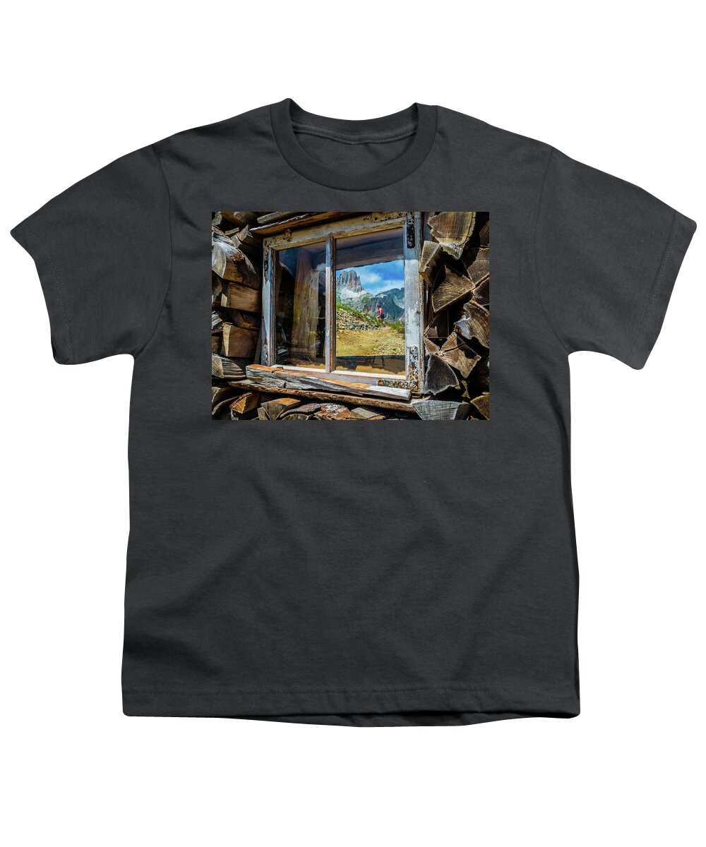 Hiking Youth T-Shirt featuring the photograph Room with a View by Leslie Struxness