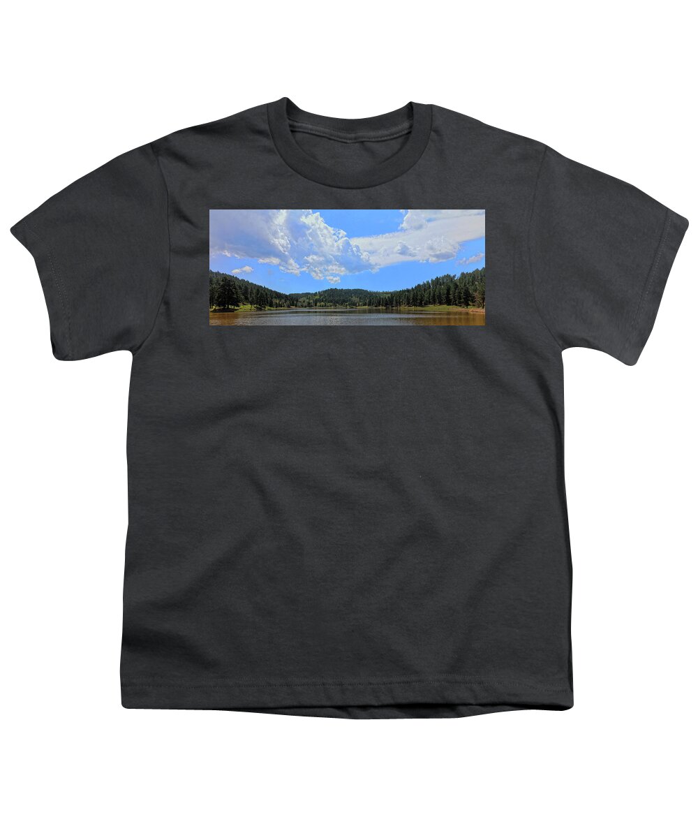 Lake Youth T-Shirt featuring the photograph Cook Lake by Doolittle Photography and Art