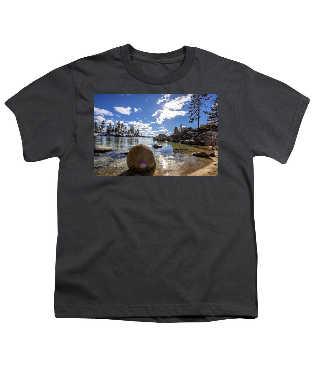 Lake Tahoe Water Youth T-Shirt featuring the photograph Lake Tahoe 6 by Rocco Silvestri