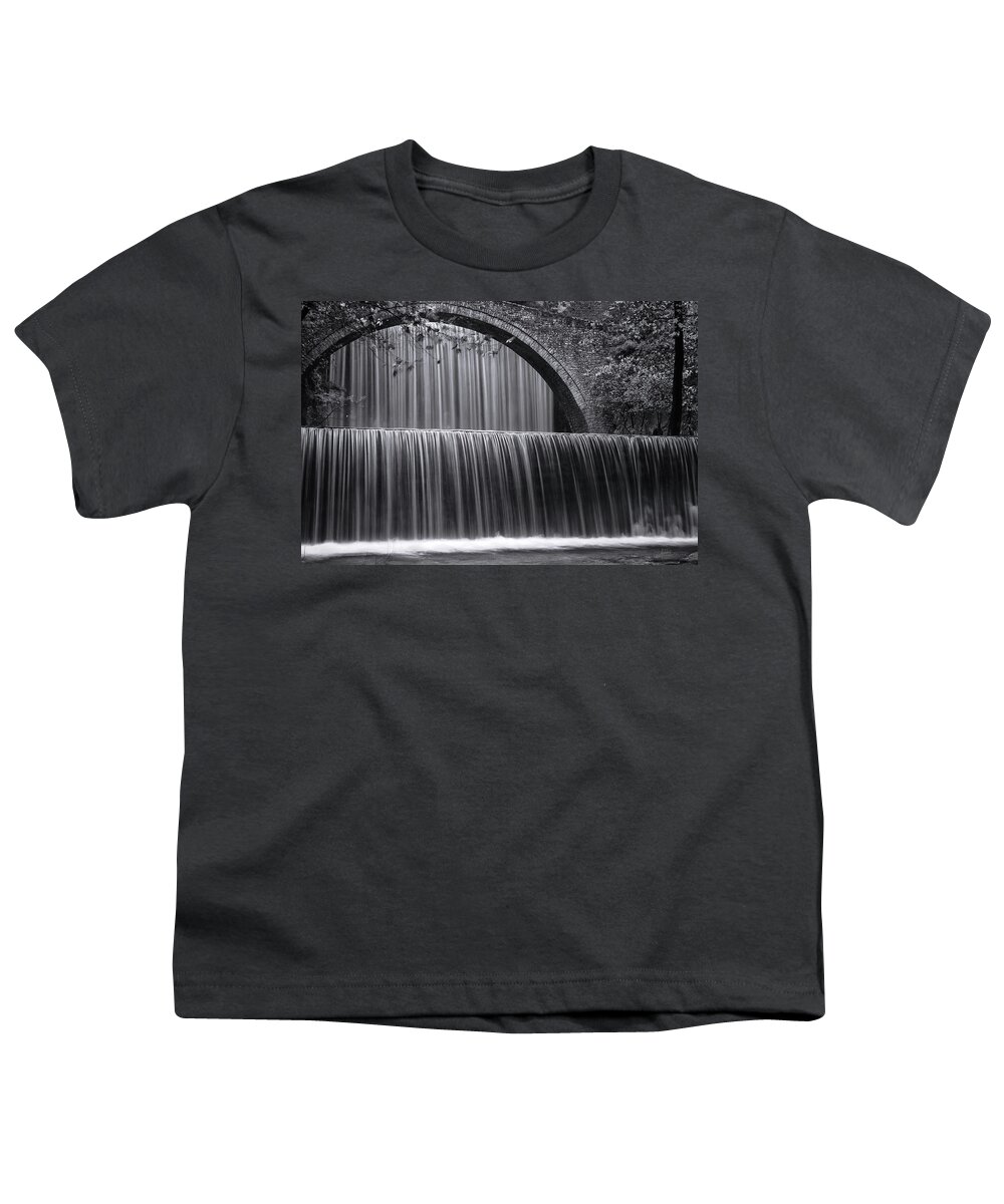 Greece Youth T-Shirt featuring the photograph Liquid noir by Elias Pentikis