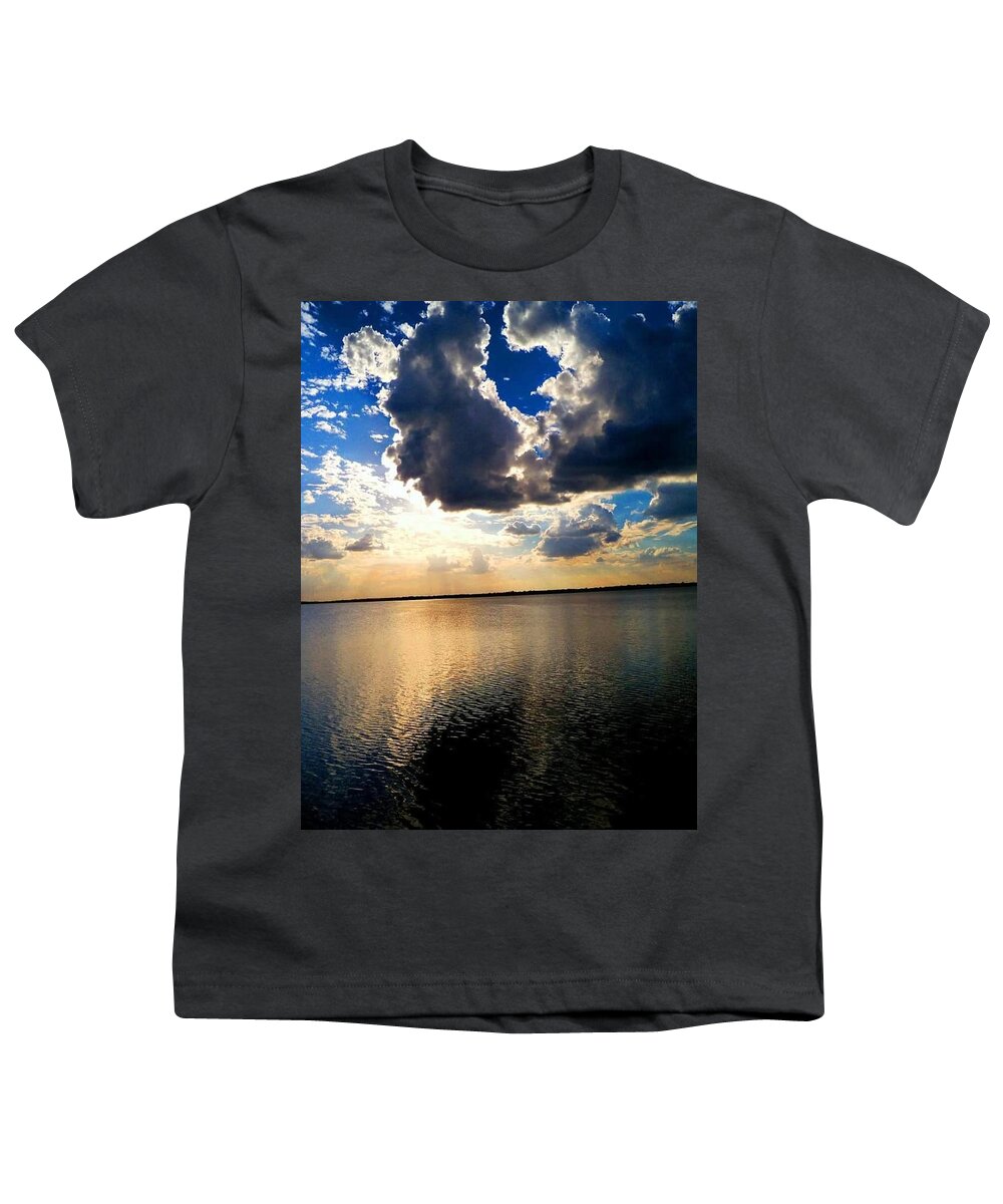 Florida Youth T-Shirt featuring the photograph Love thy Clouds by Lindsey Floyd
