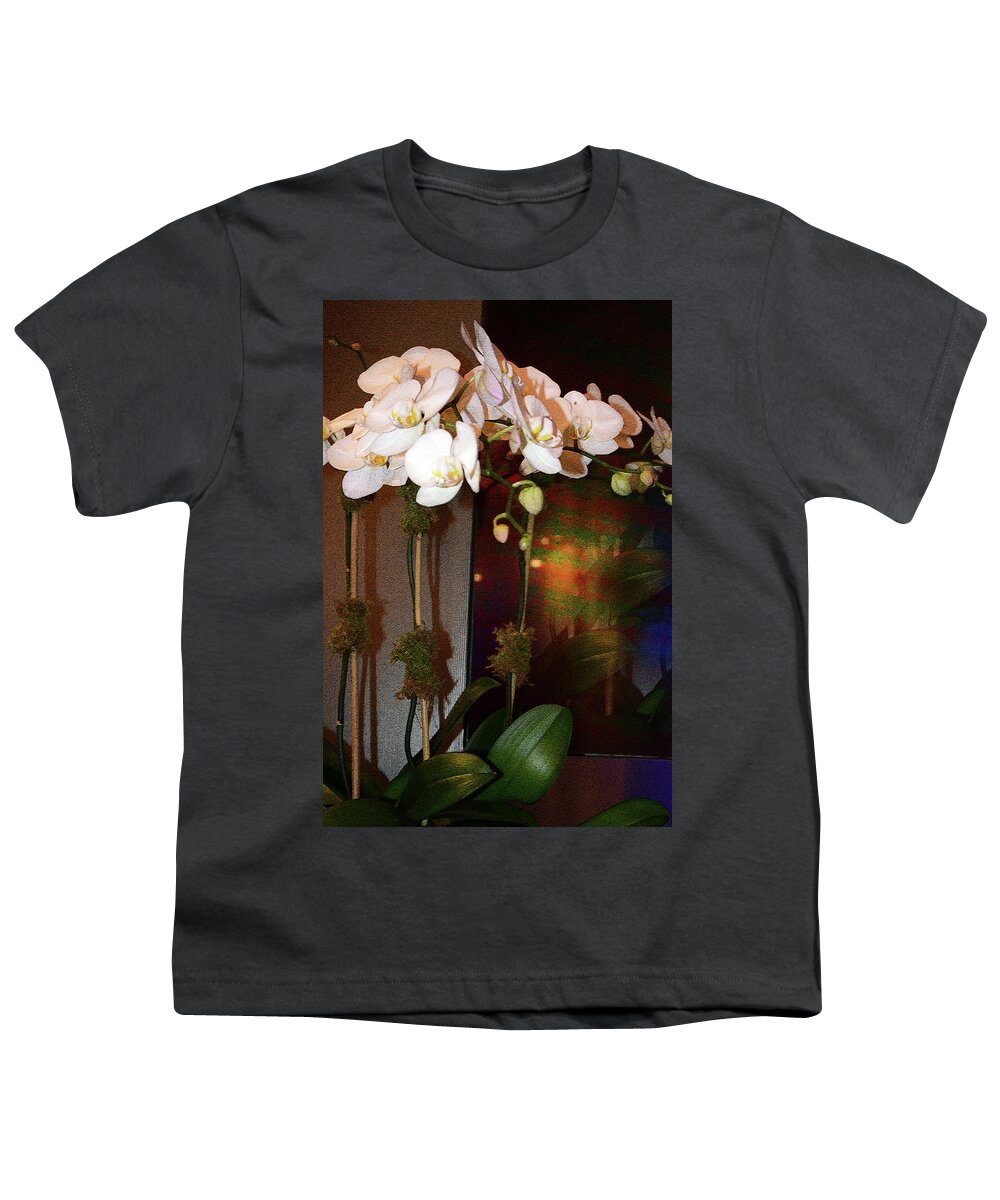 Orchids Youth T-Shirt featuring the photograph Orchids - Passion by Harsh Malik