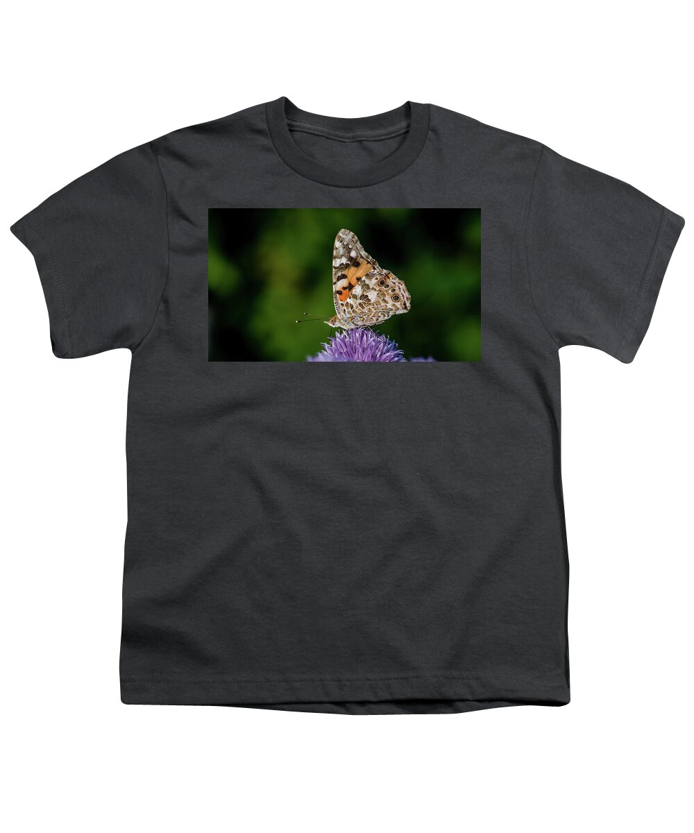 Painted Lady Iii Youth T-Shirt featuring the photograph Painted Lady III by Torbjorn Swenelius