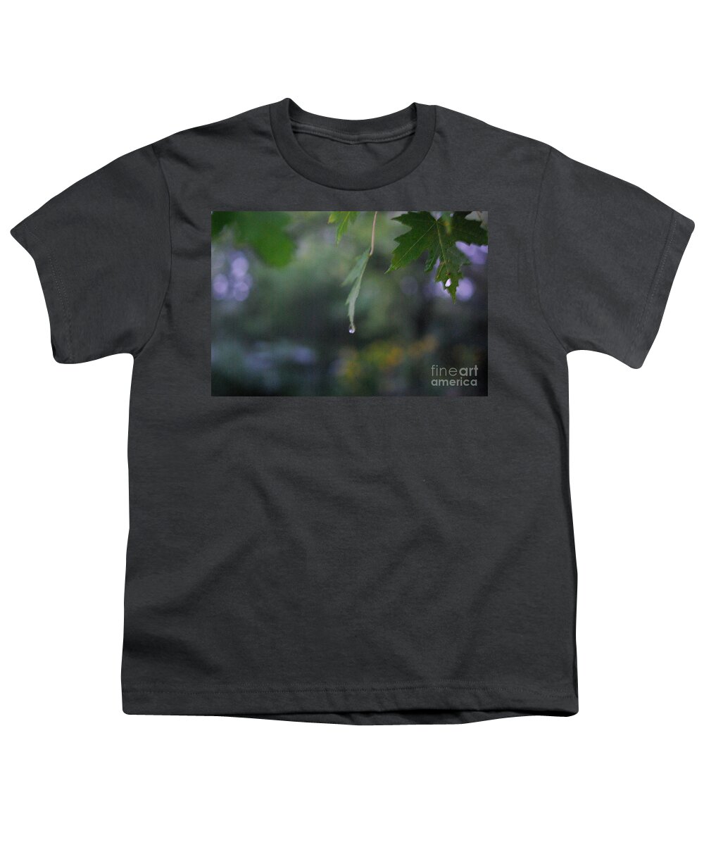 Nature Youth T-Shirt featuring the photograph Raining by Frank J Casella