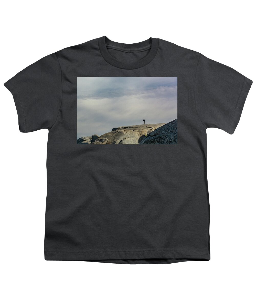 Camps Bay Youth T-Shirt featuring the photograph Camps Bay Sentry by Douglas Wielfaert