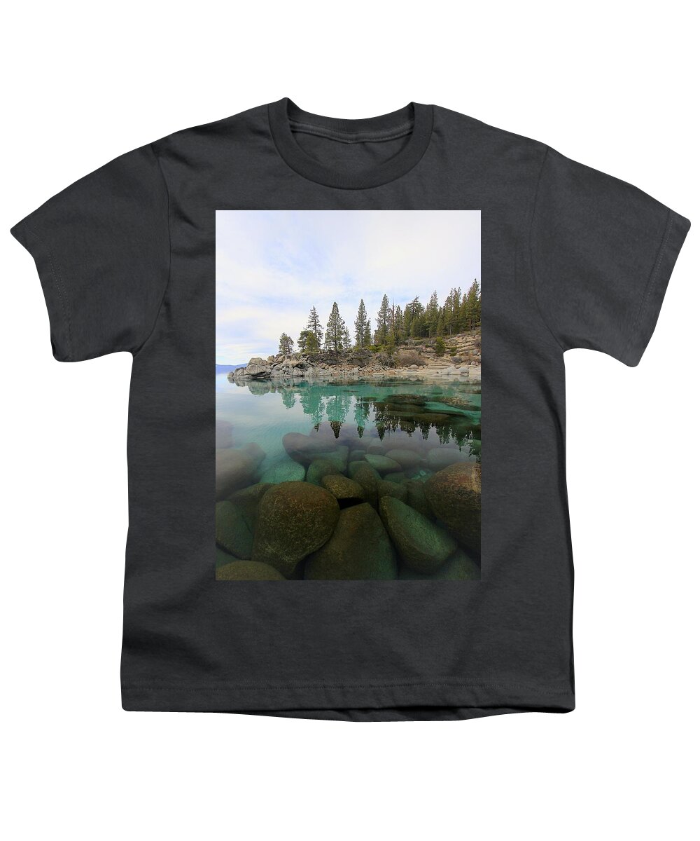 Lake Tahoe Youth T-Shirt featuring the photograph Secret Dream by Sean Sarsfield