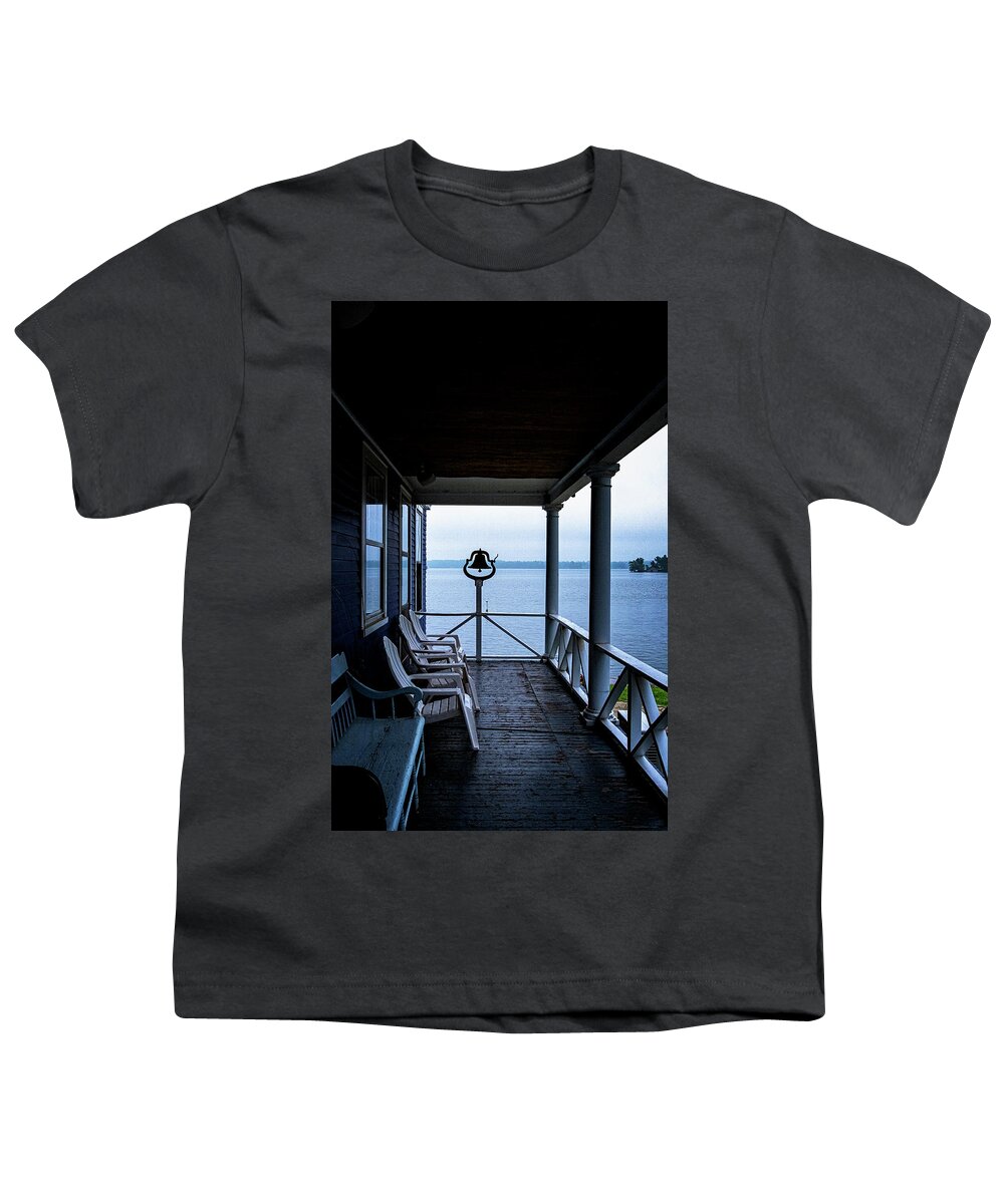 St Lawrence Seaway Youth T-Shirt featuring the photograph The House Bell by Tom Singleton