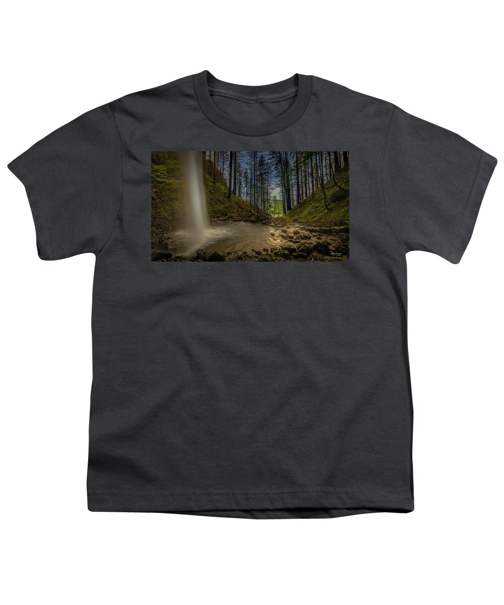 Columbia River Gorge Youth T-Shirt featuring the photograph The Opening by Tim Bryan