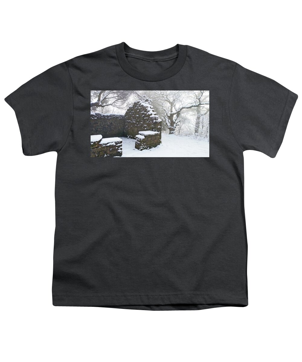 Snow Youth T-Shirt featuring the photograph The Ruined Bothy by Lachlan Main
