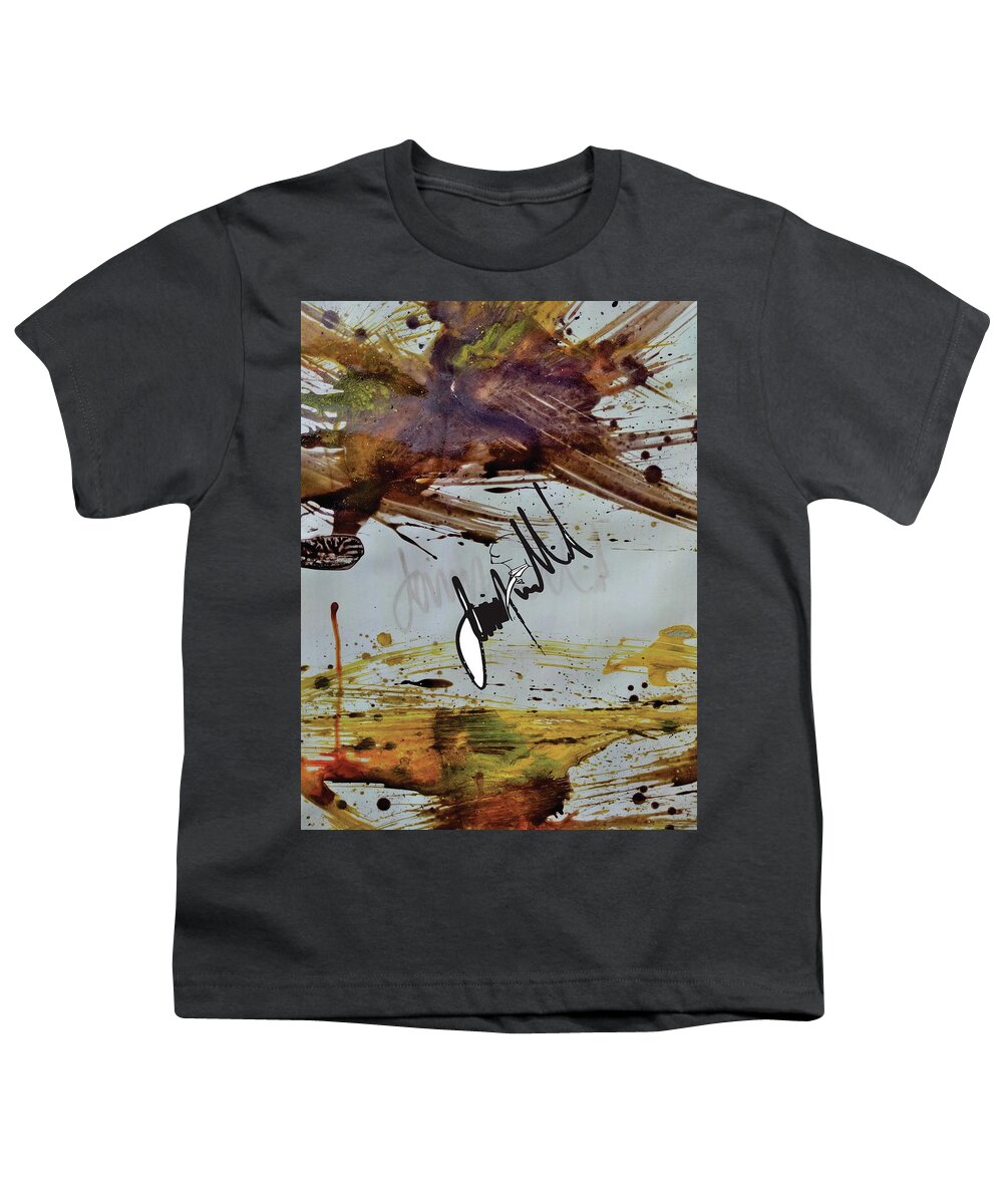  Youth T-Shirt featuring the digital art Top Bottom by Jimmy Williams