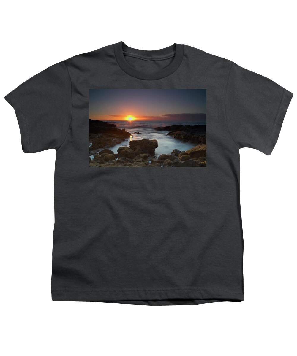 Landscape Youth T-Shirt featuring the photograph Tropical farewell by Ivan Franklin