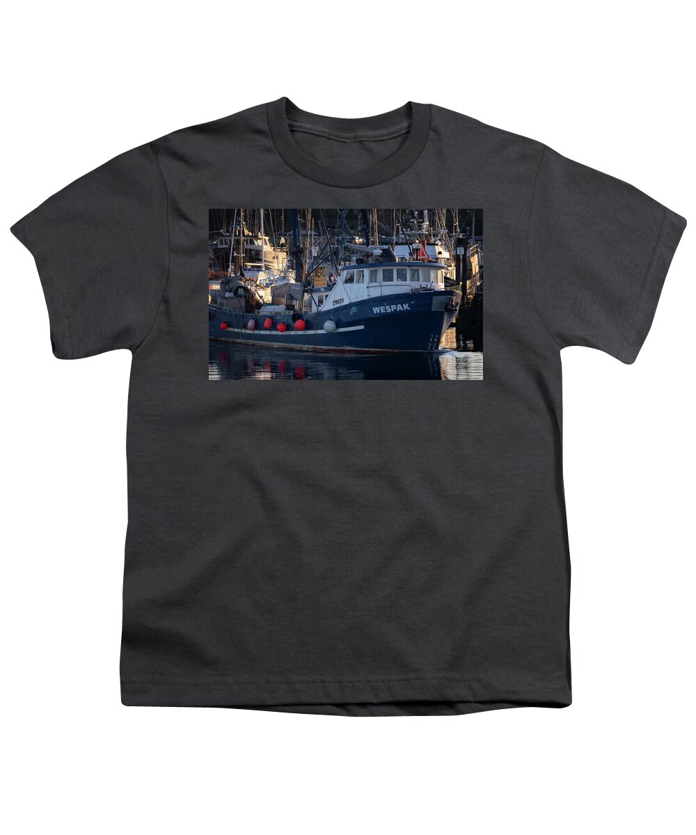 Wespak Youth T-Shirt featuring the photograph Wespak Leaving French Creek by Randy Hall