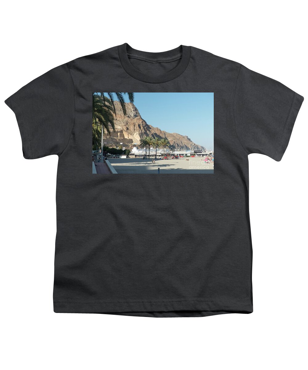 Aguadulce Youth T-Shirt featuring the photograph Aguadulce harbour #1 by Rod Jones