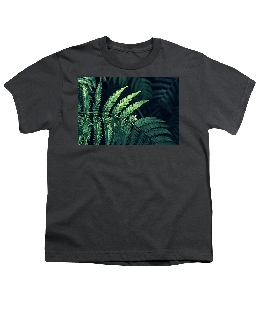 Decoration Youth T-Shirt featuring the photograph Green plants in natural conditions #1 by Benoit Bruchez