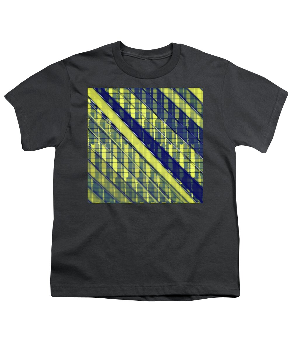 Abstract Youth T-Shirt featuring the digital art Pattern 52 #1 by Marko Sabotin