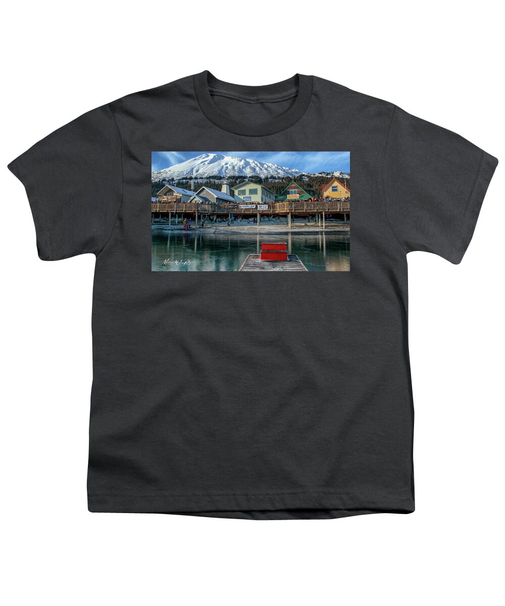  Youth T-Shirt featuring the photograph Seward Alaska #1 by Michael W Rogers
