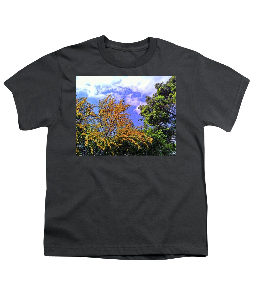 Sly Youth T-Shirt featuring the photograph Tree View #1 by Andrew Lawrence