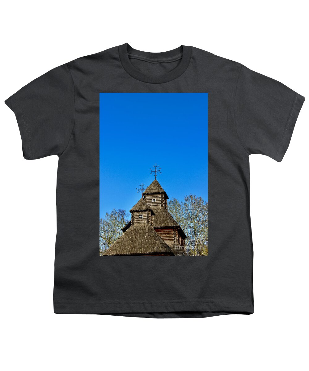 Ukraine Orthodox Christian Church Tradition History Youth T-Shirt featuring the photograph Ukraine #10 by Annamaria Frost