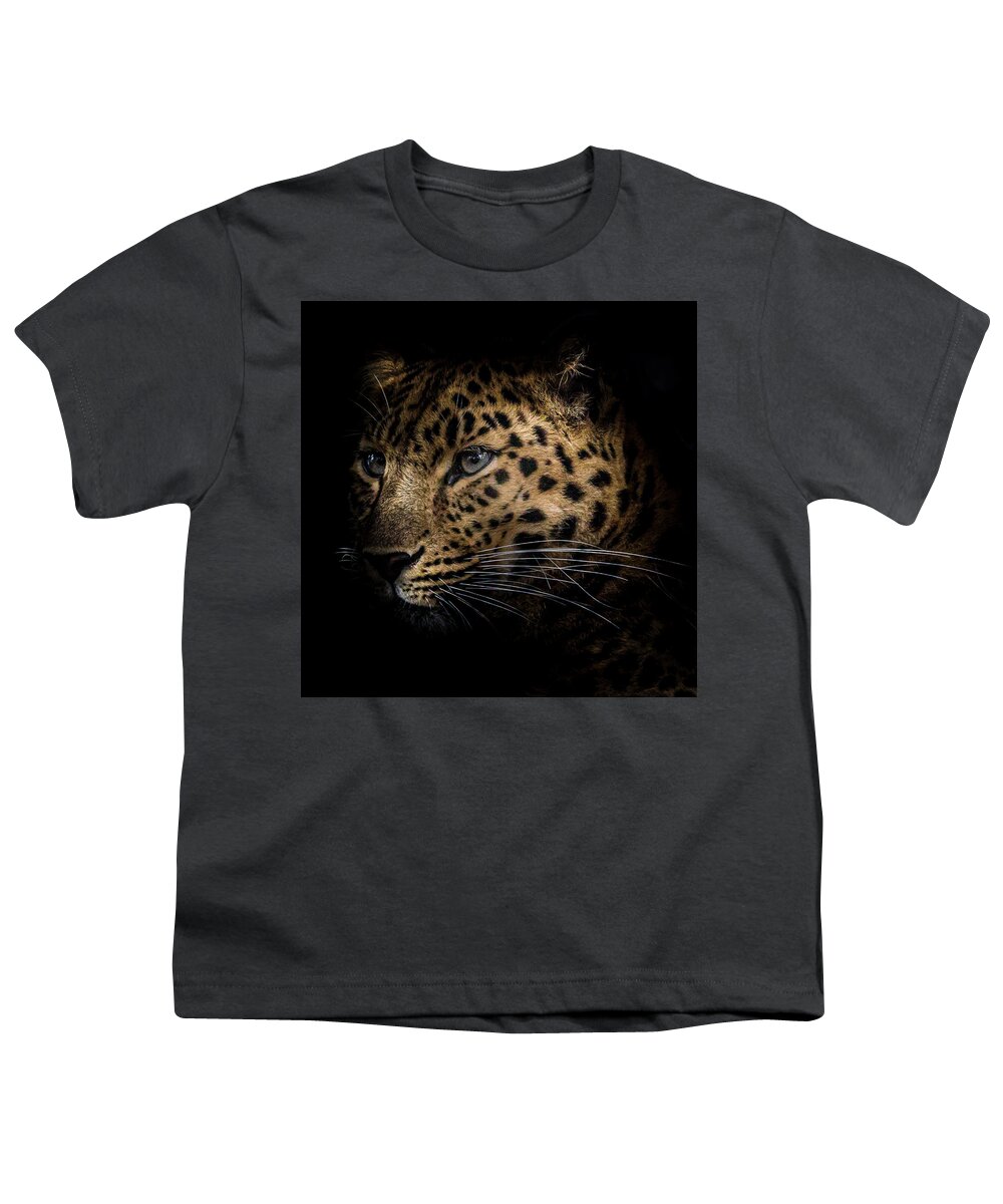 Amur Youth T-Shirt featuring the photograph Amur Leopard #2 by Chris Boulton