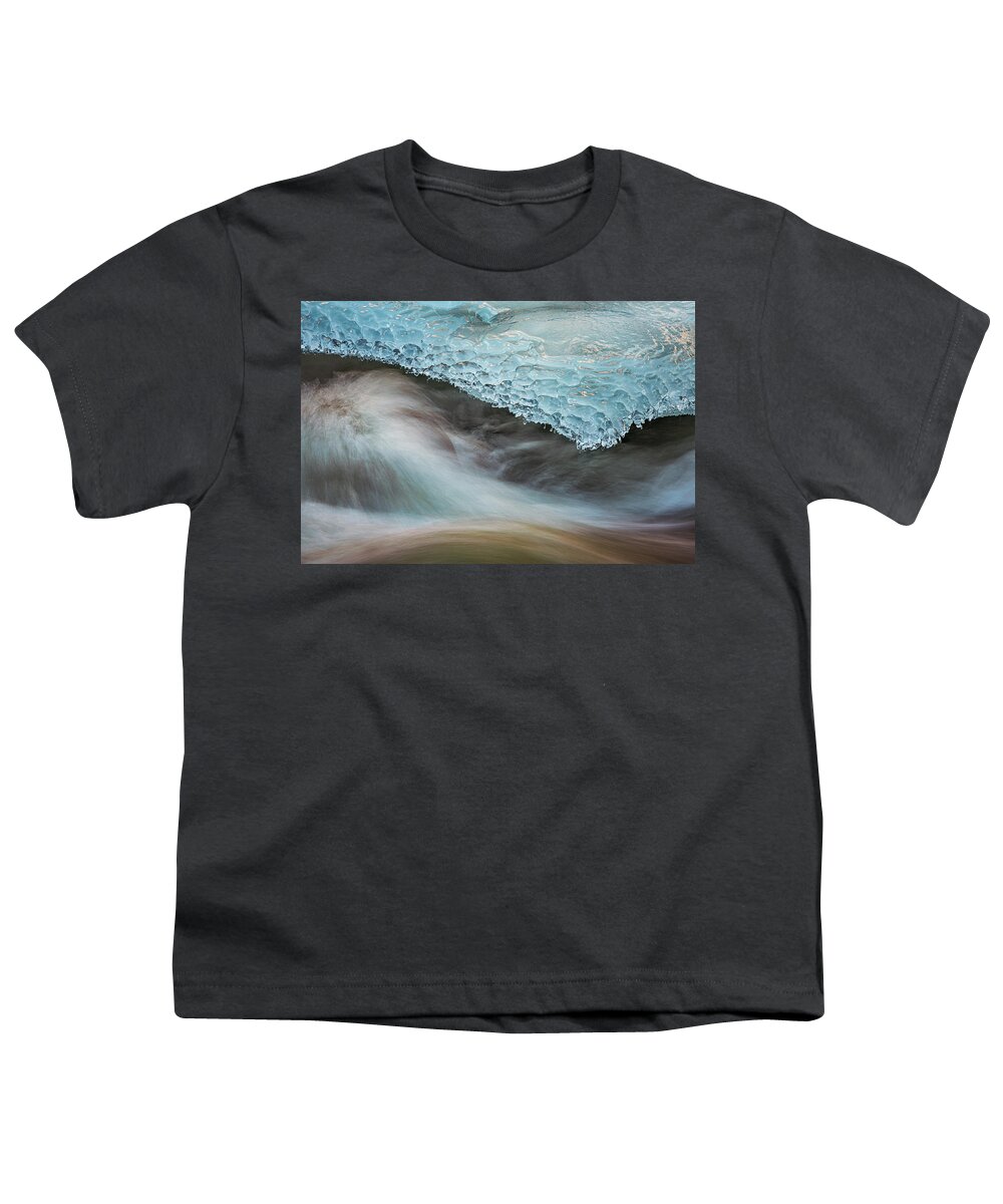 Ice Youth T-Shirt featuring the photograph Cold As Ice #2 by Darren White