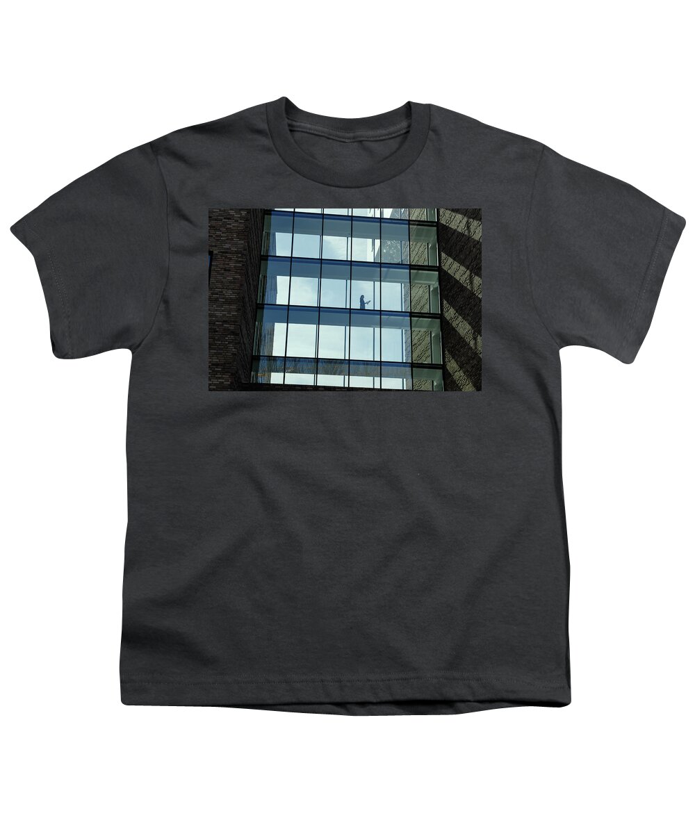 Architecture Youth T-Shirt featuring the photograph Berlin #24 by Eleni Kouri