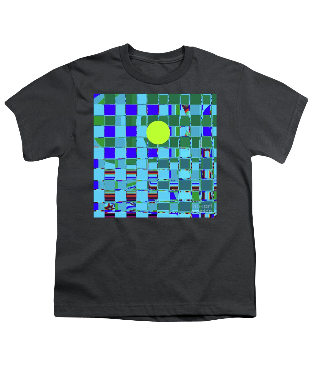  Youth T-Shirt featuring the digital art 3-8-2010abcdefghij by Walter Paul Bebirian
