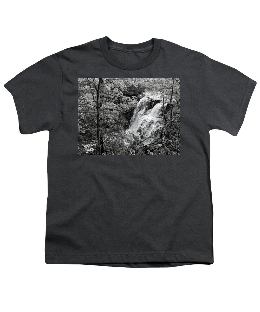  Youth T-Shirt featuring the photograph Brandywine Falls by Brad Nellis