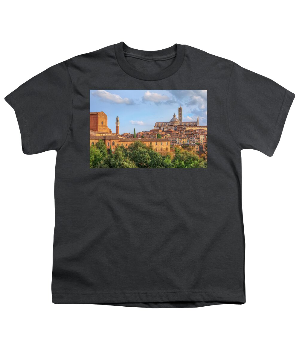 Siena Youth T-Shirt featuring the photograph Siena - Italy #9 by Joana Kruse
