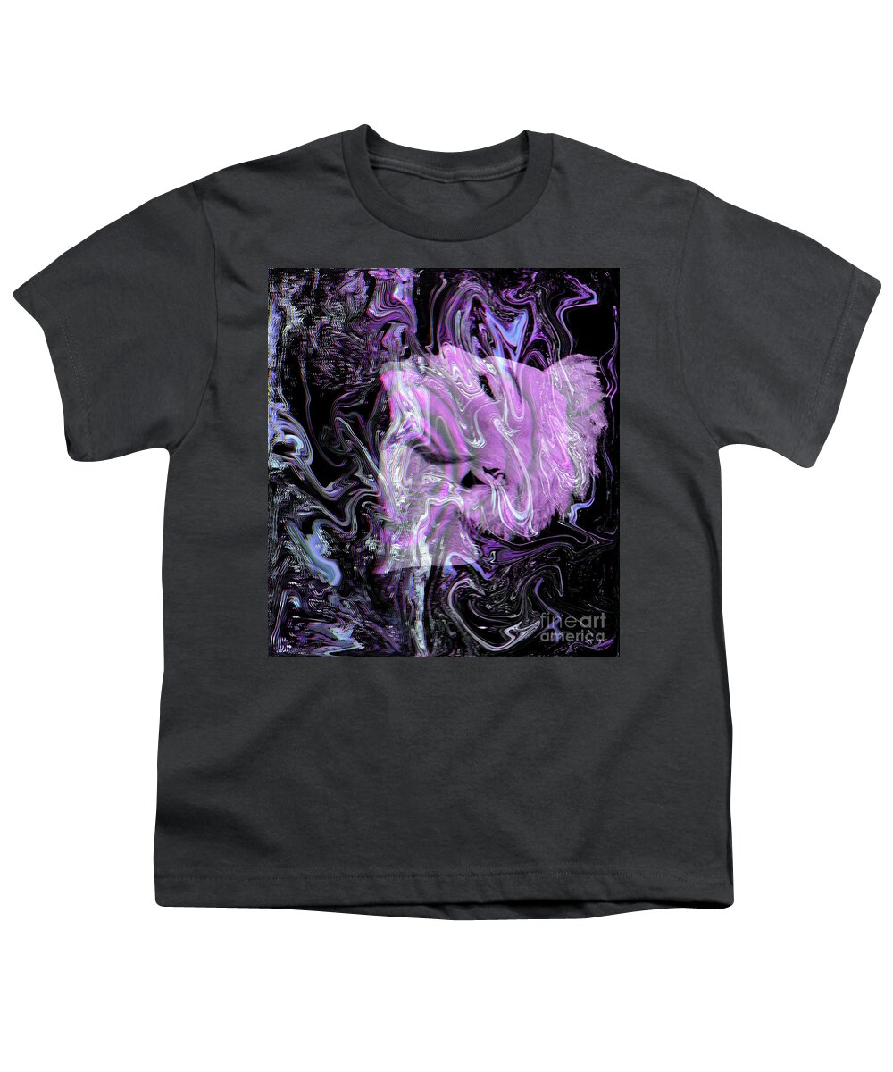 Fine-art Youth T-Shirt featuring the painting A Dream Come True B4 by Catalina Walker