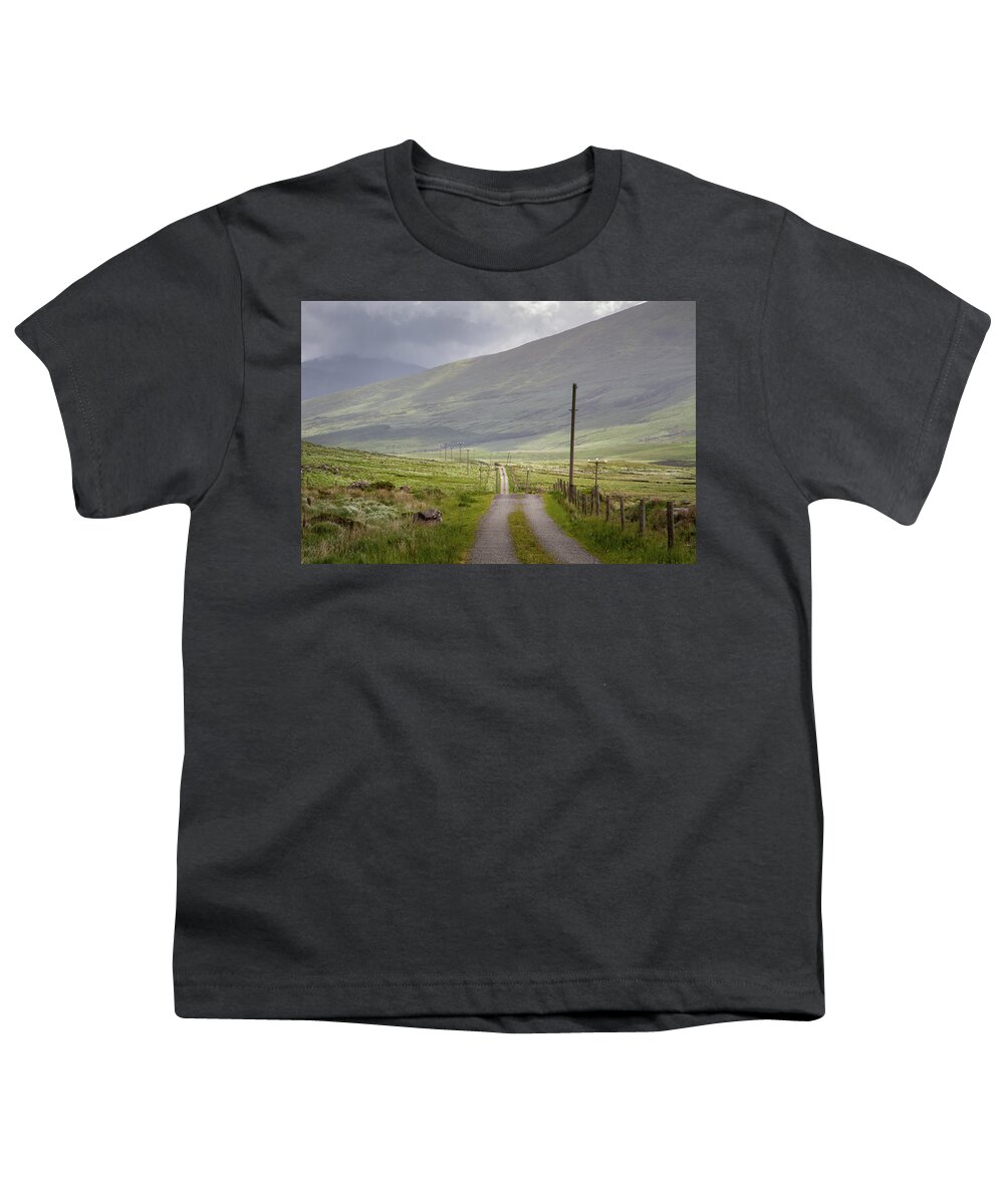 Wild Atlantic Way Youth T-Shirt featuring the photograph Abha Mhor Valley by Mark Callanan