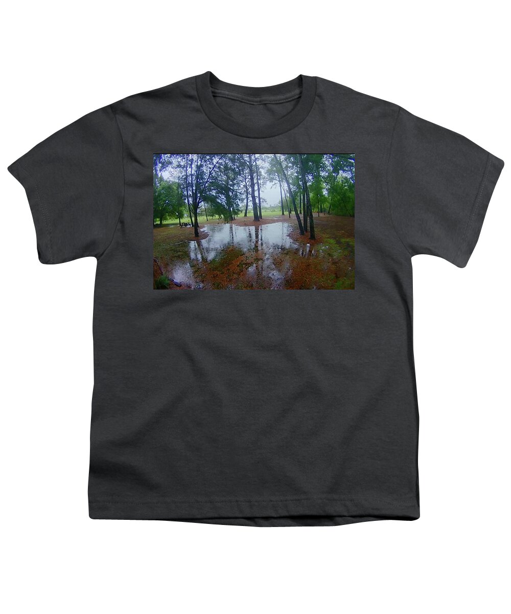 Rain Youth T-Shirt featuring the photograph After the Rain by Catherine Wilson
