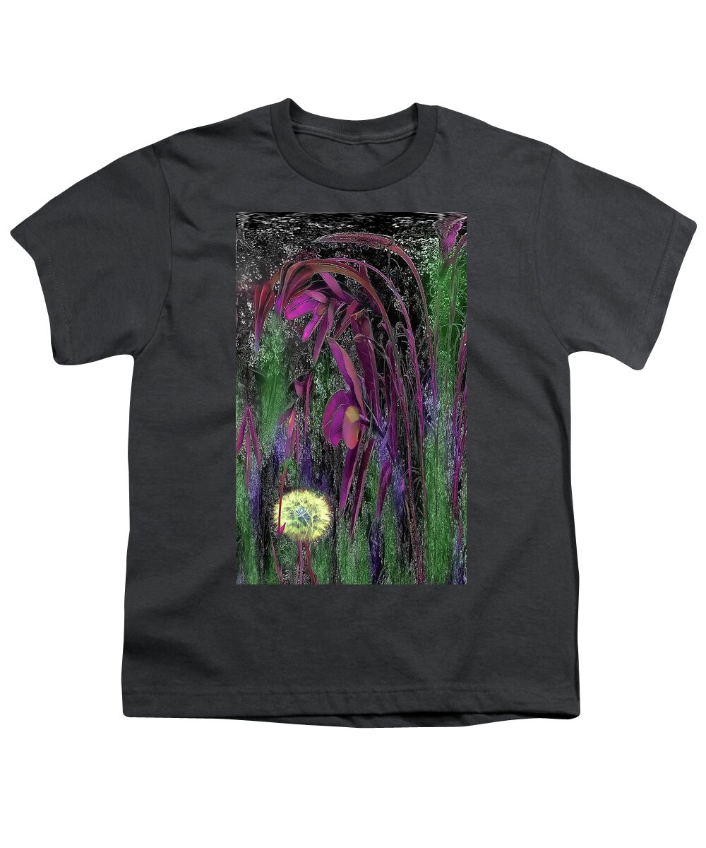 Abstract Youth T-Shirt featuring the photograph Alices Paradise by Wayne King