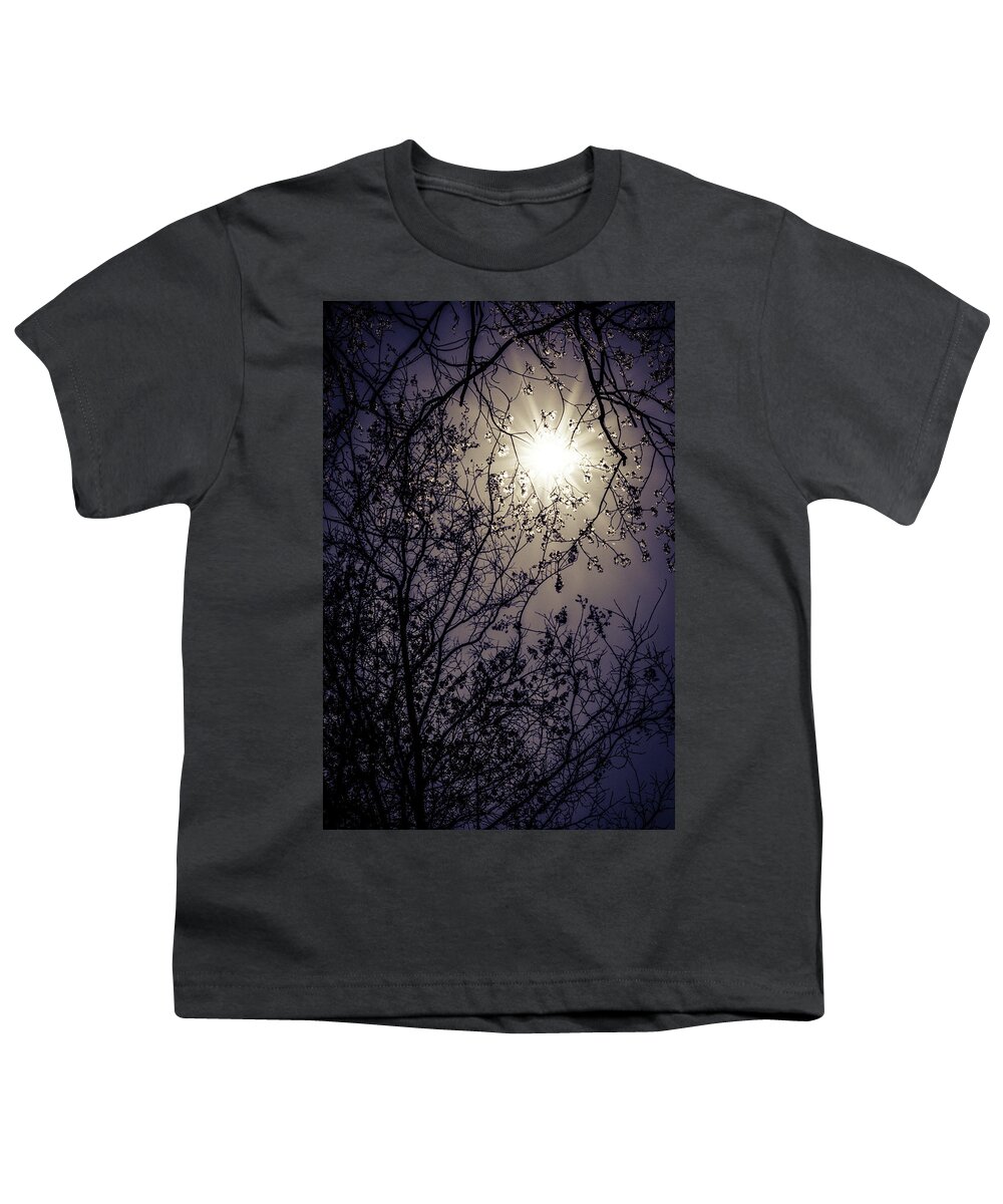 Sunburst Youth T-Shirt featuring the photograph All the Colors Seem Wrong by Liz Albro