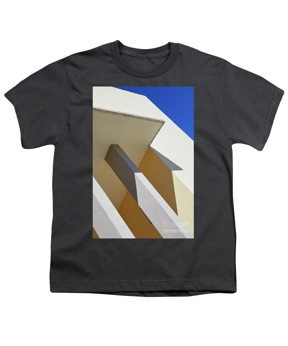Architectural Youth T-Shirt featuring the photograph Architectural Exterior Cuba 1 by Tony Cordoza
