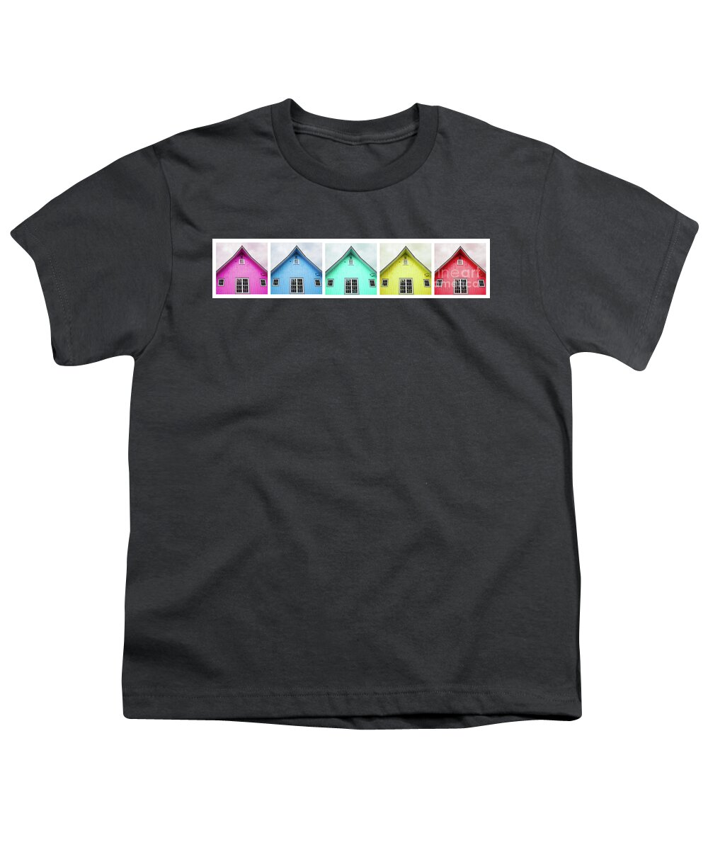 Rainbow Youth T-Shirt featuring the photograph Barn Rainbow Five by Edward Fielding