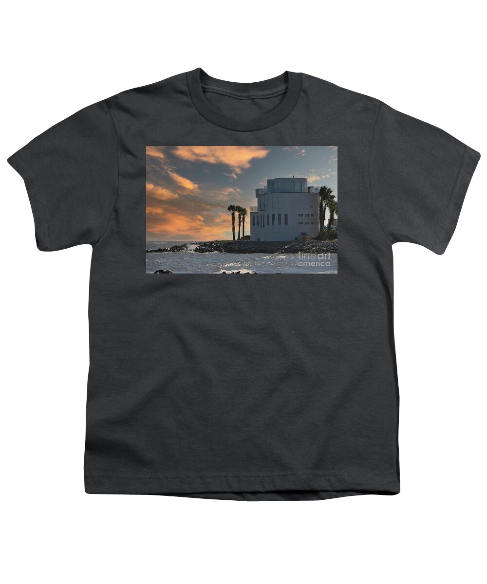 Sunset Youth T-Shirt featuring the photograph Beach Dreams - Sullivan's Island by Dale Powell