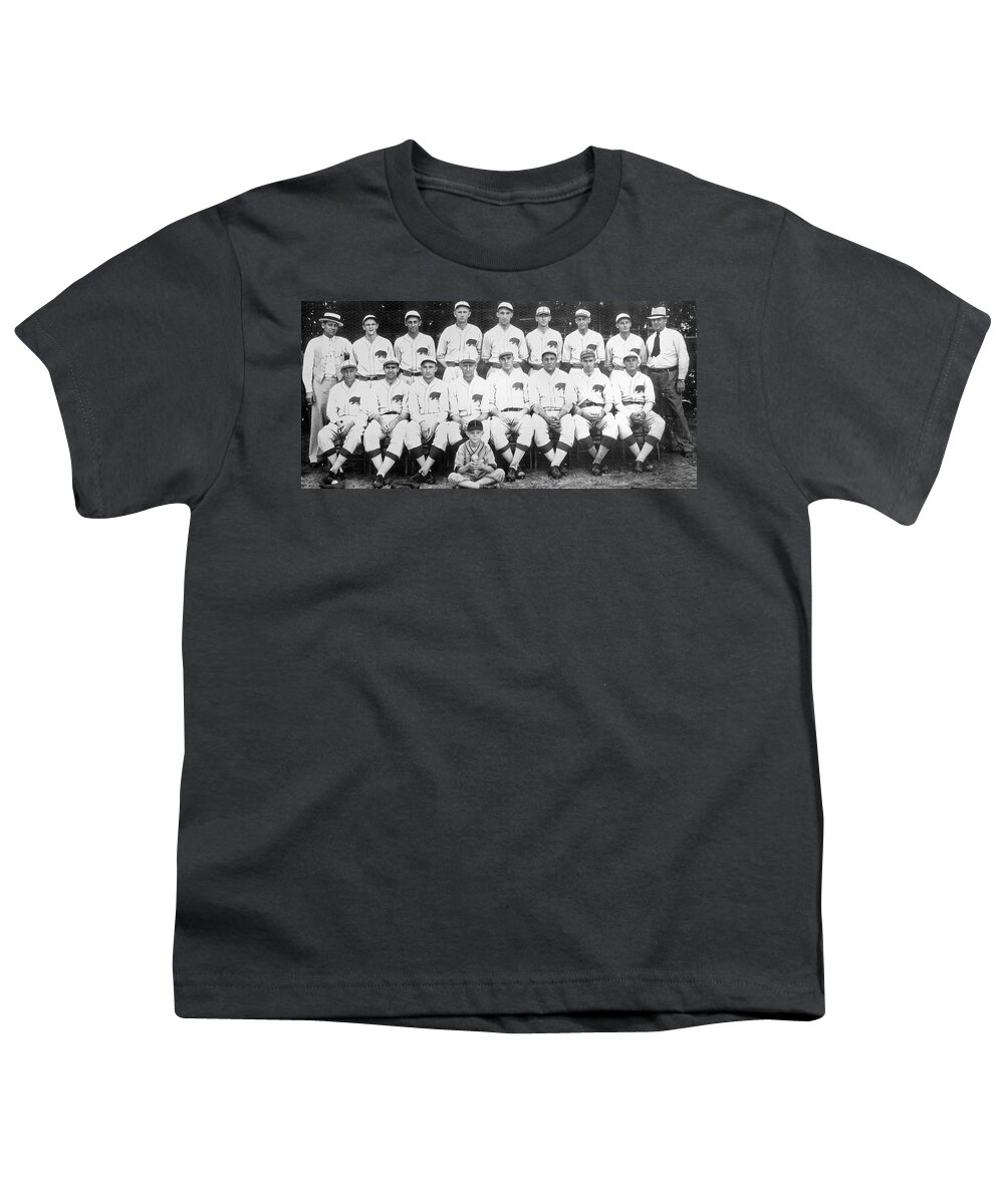  Youth T-Shirt featuring the photograph Bears Baseball by Jeanne May