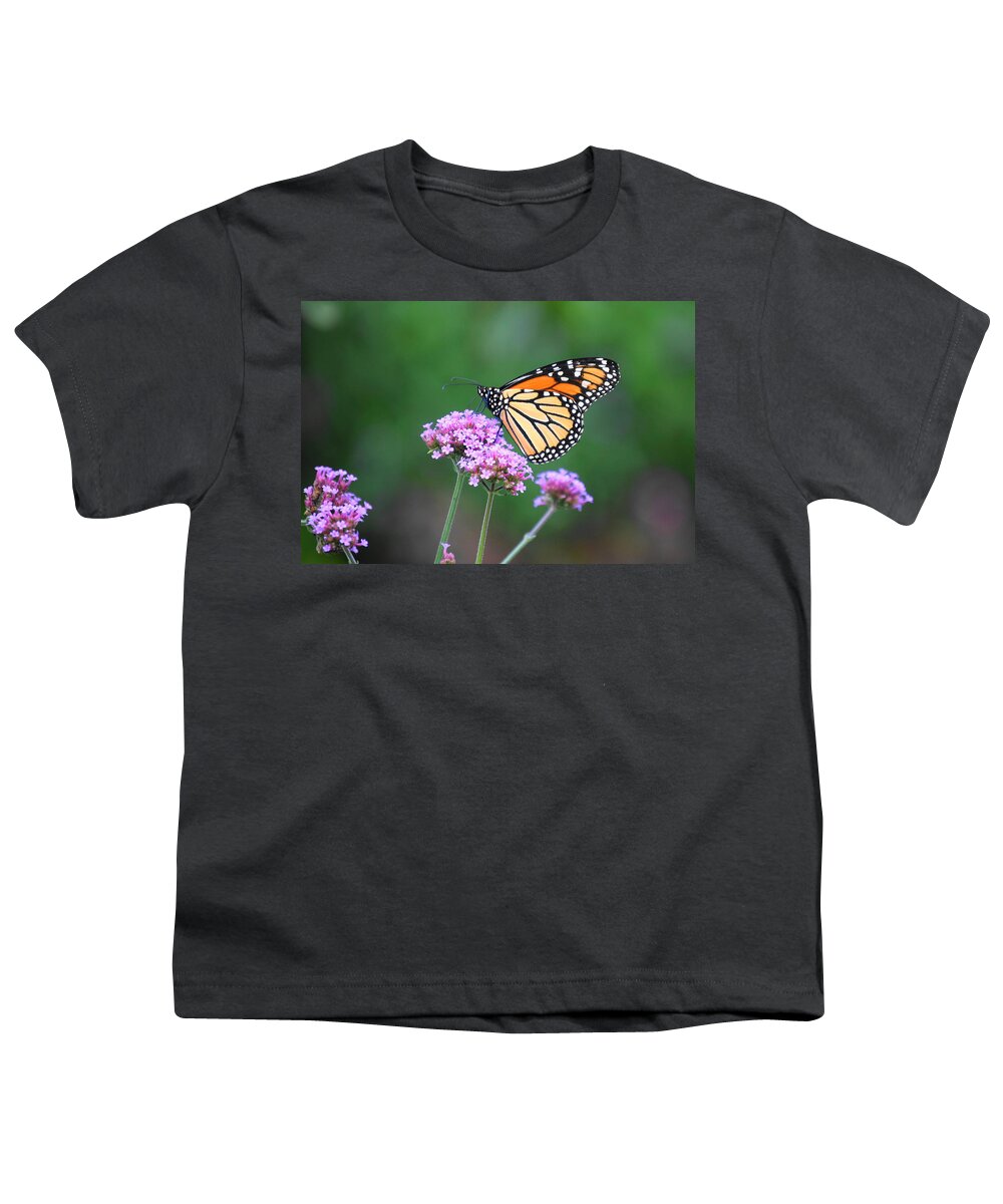 Floral Youth T-Shirt featuring the photograph Butterfly by Terry M Olson