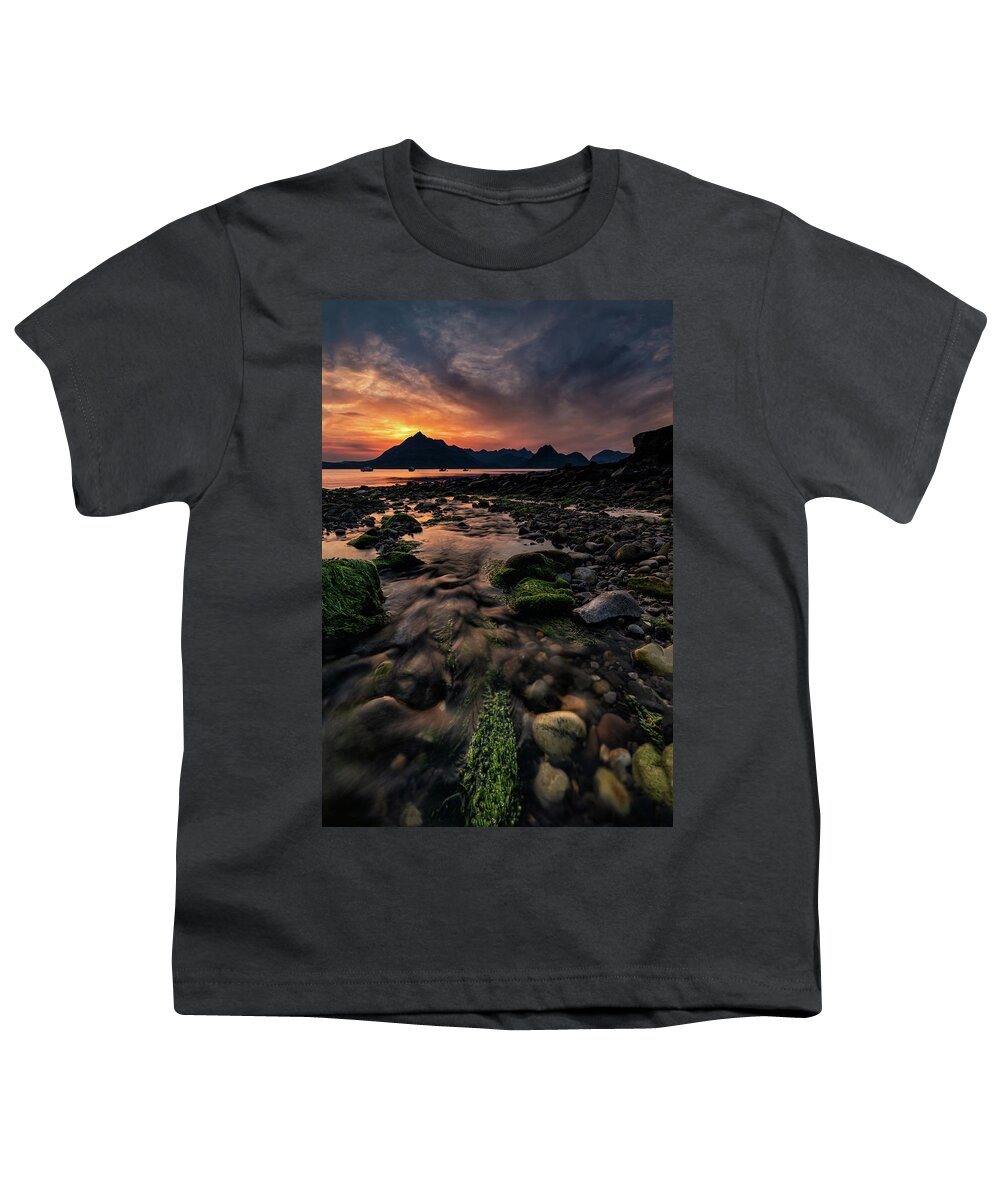 Sunset Youth T-Shirt featuring the photograph Changing Tide by Chuck Rasco Photography