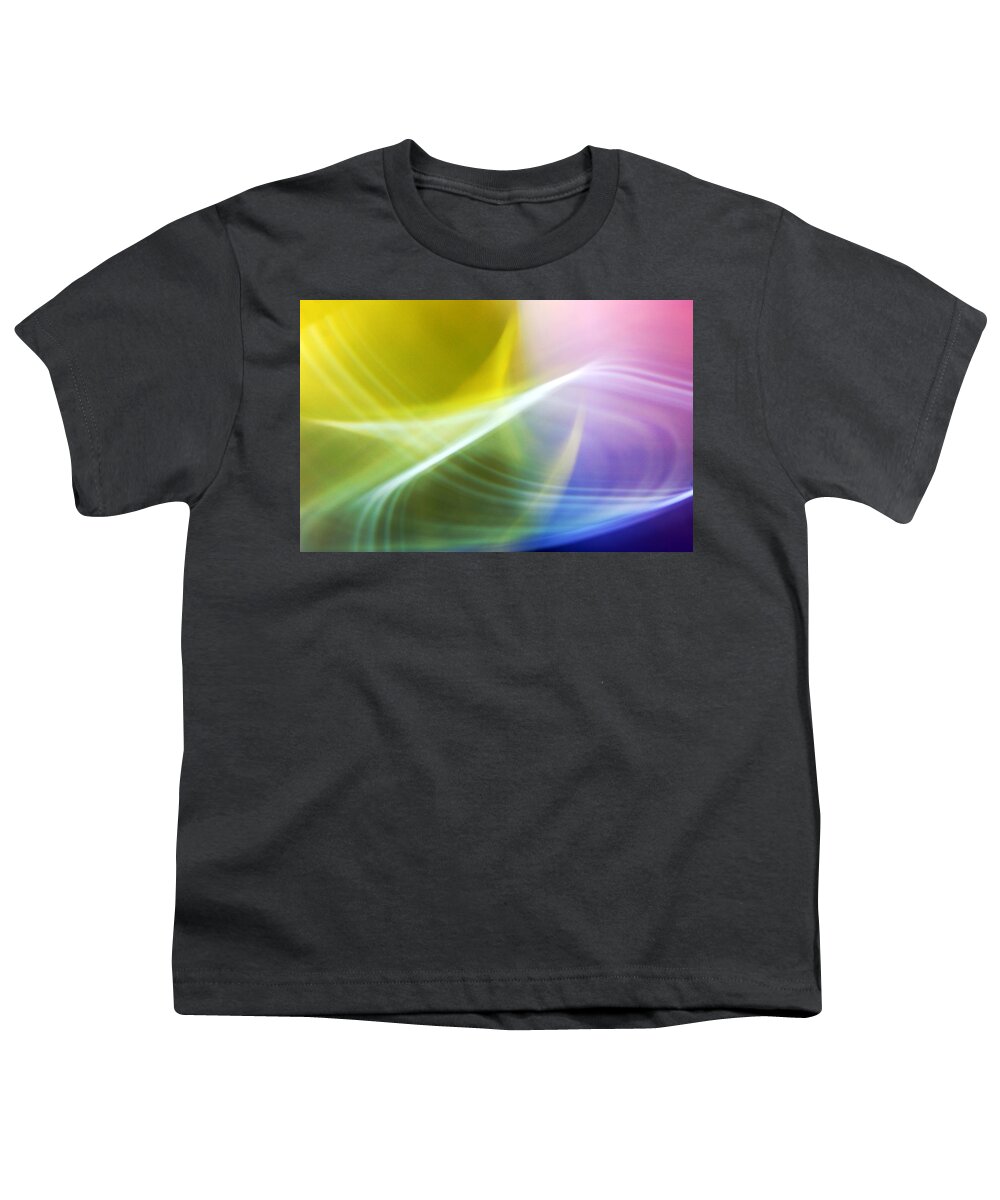Abstract Youth T-Shirt featuring the photograph Chaos by Joe Kozlowski