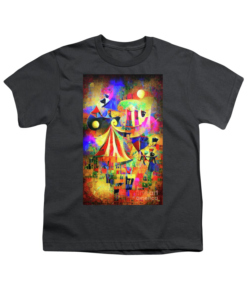 Wombo Dream Youth T-Shirt featuring the photograph Circus Horse by Jack Torcello