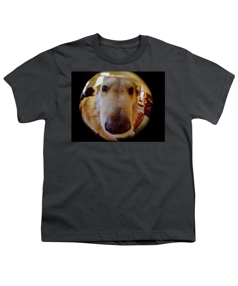  Youth T-Shirt featuring the photograph Close In Doggy by Brad Nellis