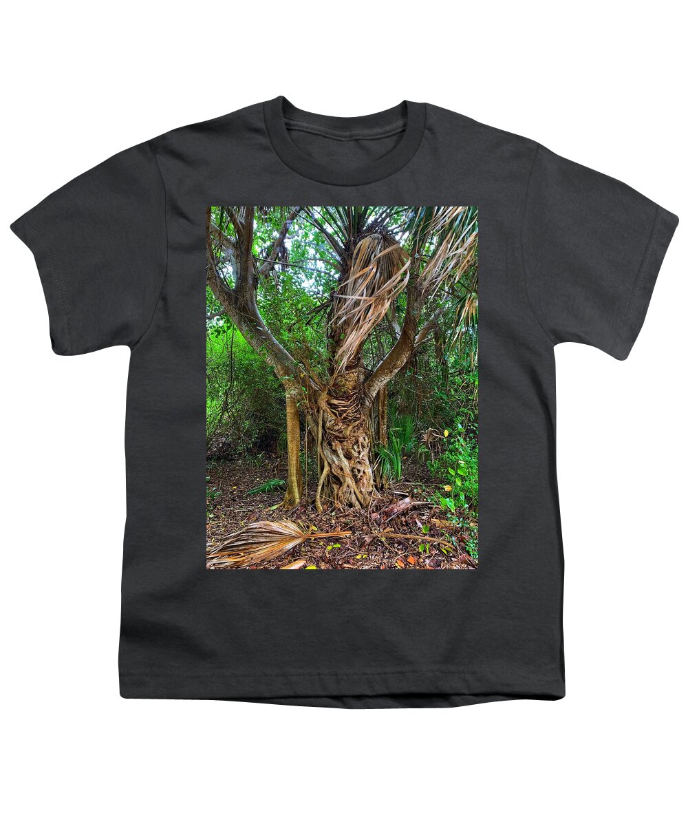 Tree Youth T-Shirt featuring the photograph Cool Tree by Vicki Lewis