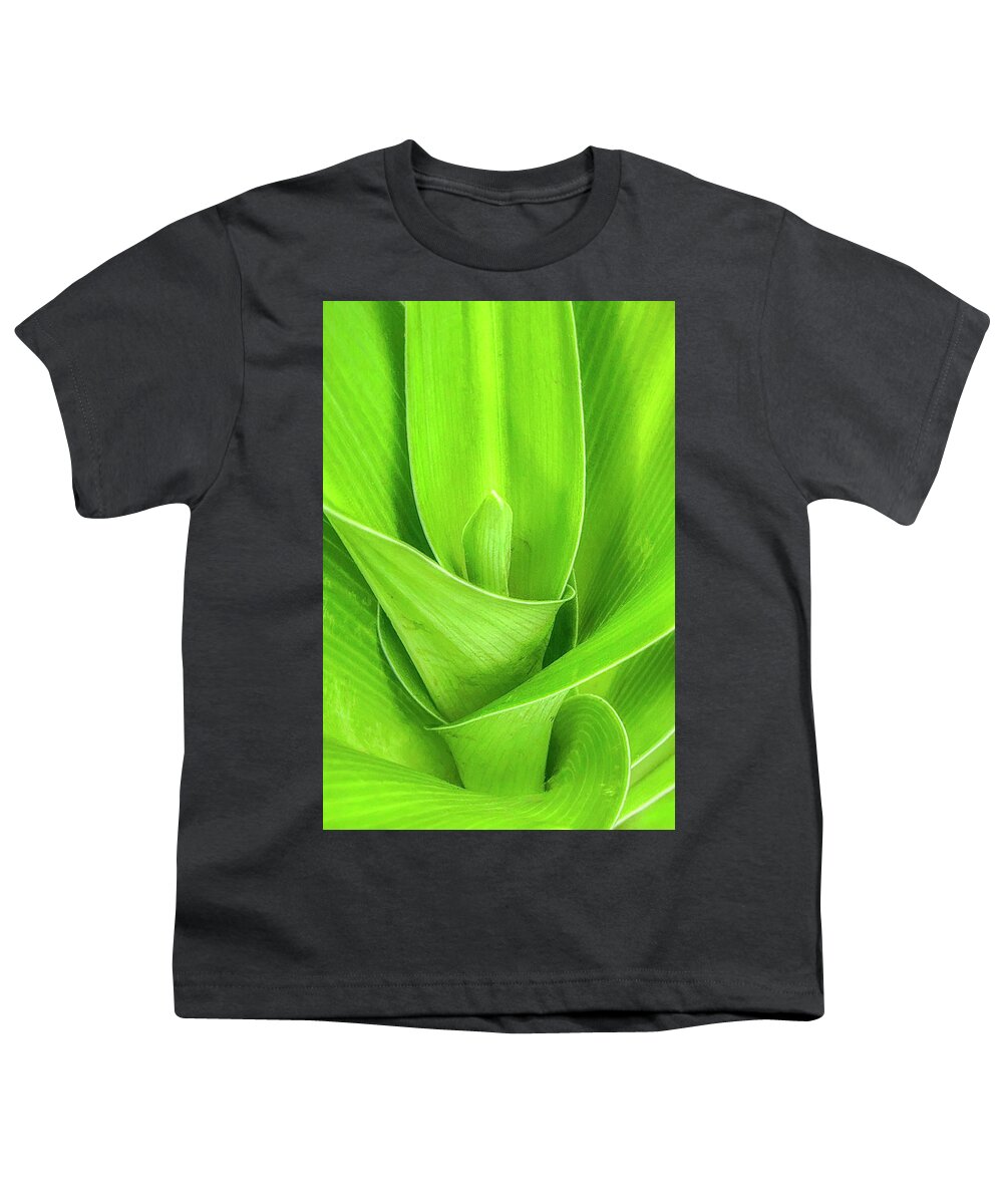 Crium Youth T-Shirt featuring the photograph Curves Of The Crinum Lily by Gary Slawsky