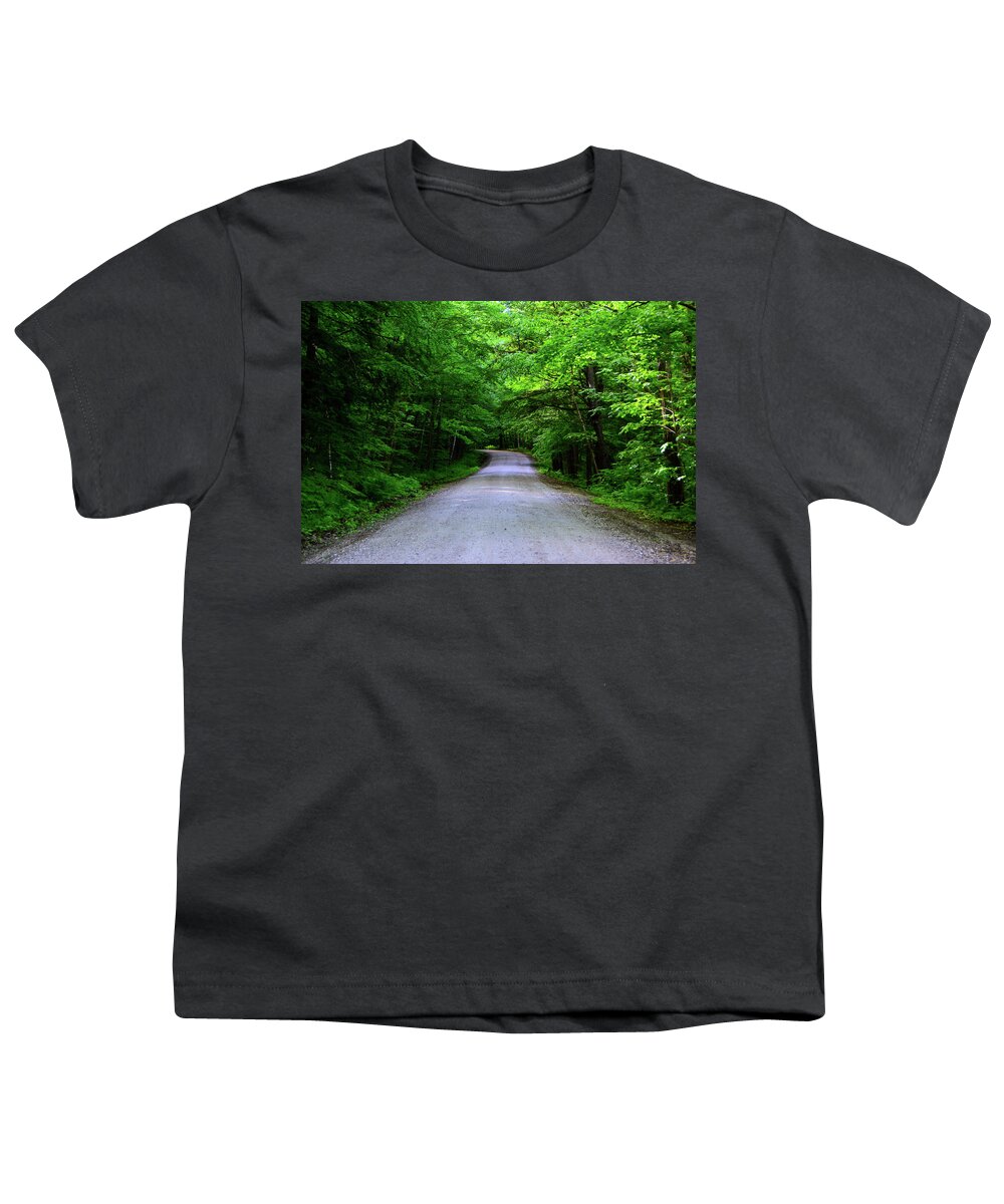 Danby-langrove Road Youth T-Shirt featuring the photograph Danby-Langrove Road USFS 10 by Raymond Salani III