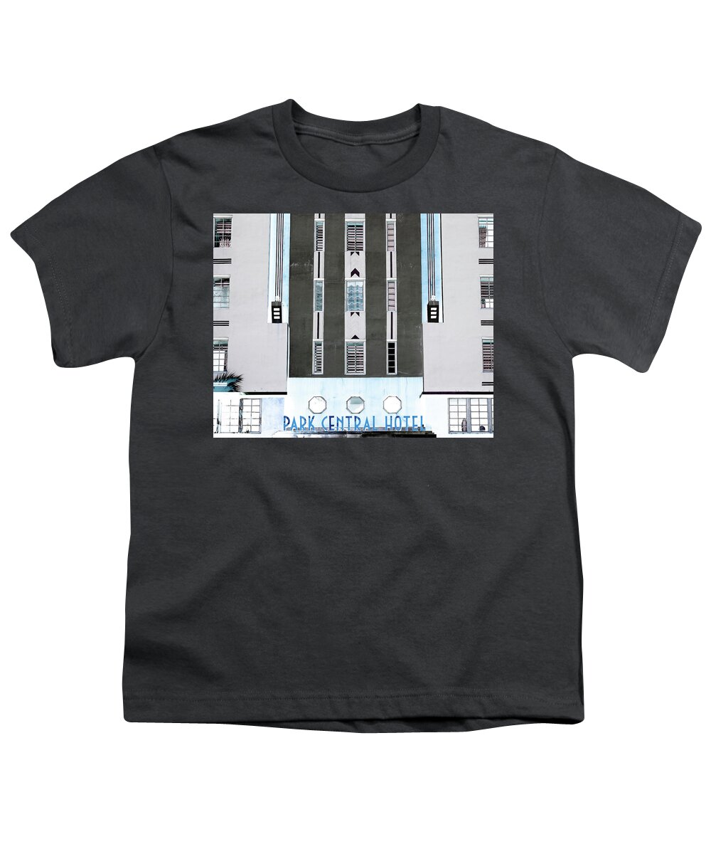 Miami Youth T-Shirt featuring the photograph Deco 5 by Ryan Weddle