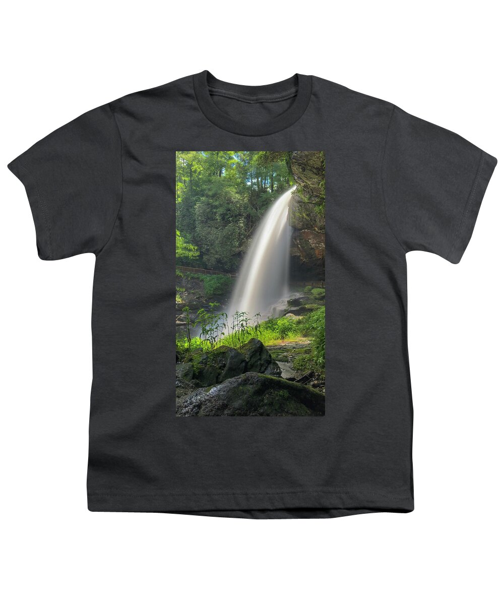 Dry Falls Youth T-Shirt featuring the photograph Dry Falls Not So Dry by Rick Nelson